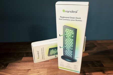 Nanoleaf Pegboard Desk Dock