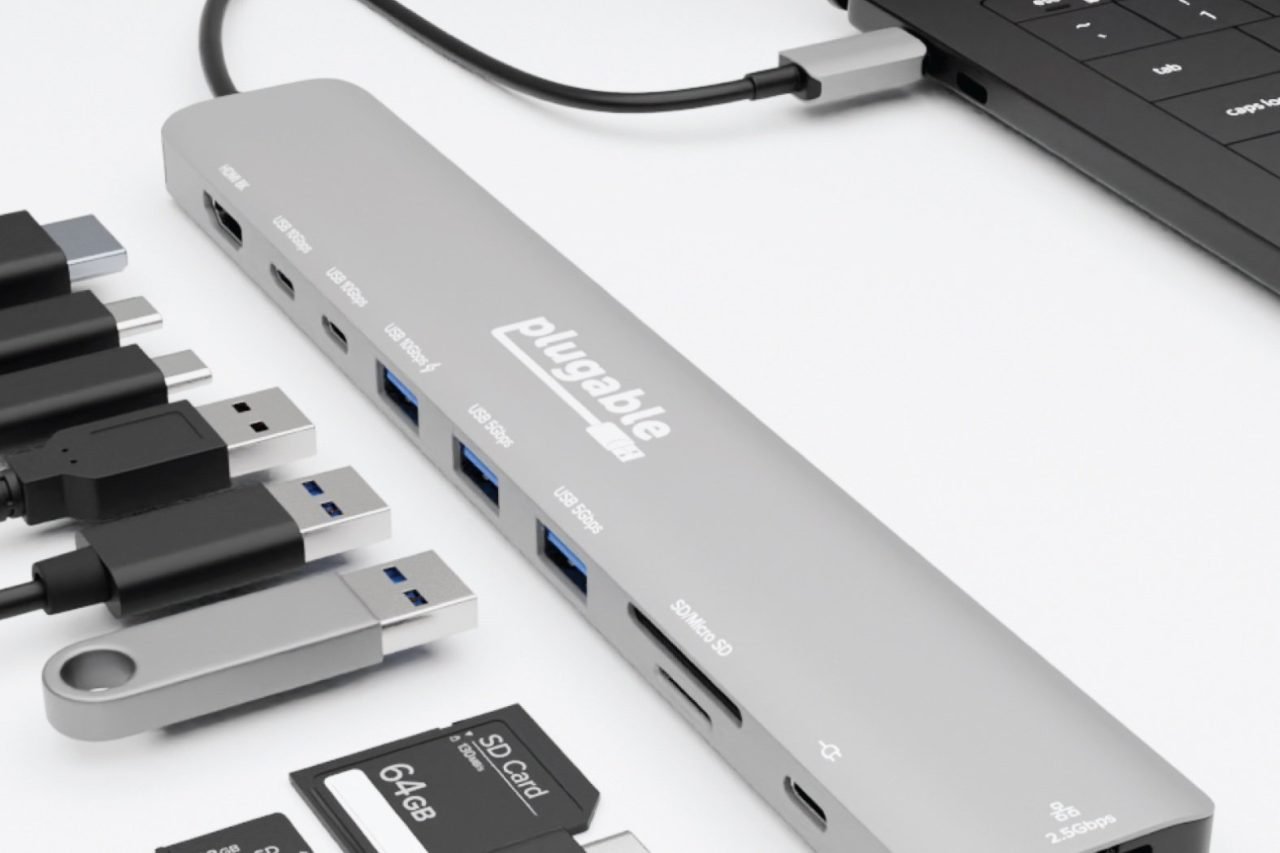Plugable's News USB-C 10-in-1 Hub NEWS