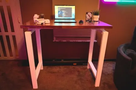 UPLIFT Desk Offset Standing Height 4-Leg Table